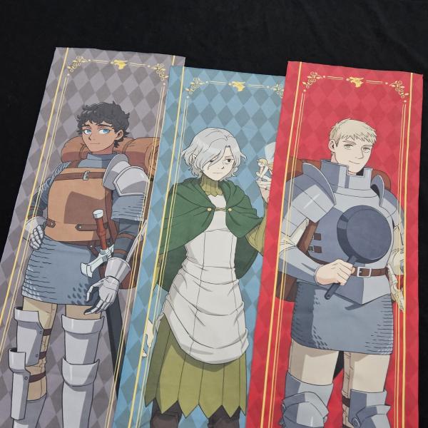 韓国 コミック グッズ『ダンジョン飯 キャラクター スローガン（11種類から一つ選択）』公式グッズ