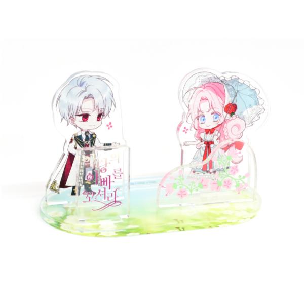 韓国 コミック グッズ『悪党のお父様、私と結婚してください フォトカード用アクリルスタンド』公式グッ...