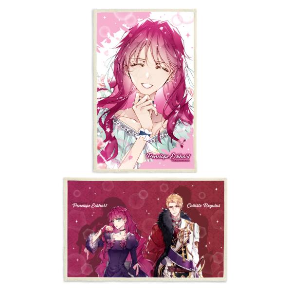 コミック グッズ『悪役のエンディングは死のみ フリース毛布（2種類から一つ選択）』公式グッズ