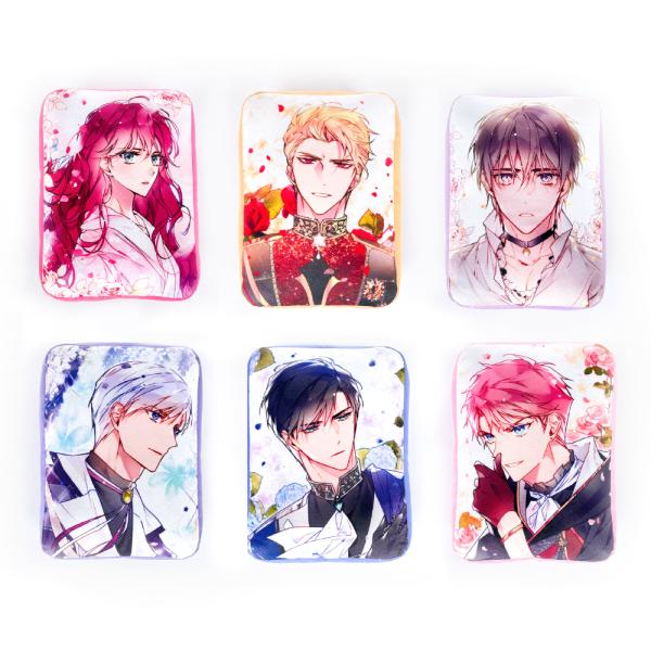 コミック グッズ『悪役のエンディングは死のみ クッション（6種類から一つ選択）』公式グッズ