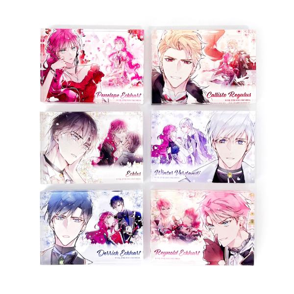 コミック グッズ『悪役のエンディングは死のみ アクリルブロック（6種類から一つ選択）』公式グッズ