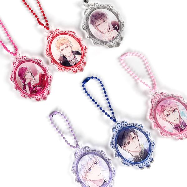 コミック グッズ『悪役のエンディングは死のみ アクリルキーリング（6種類から一つ選択）』公式グッズ