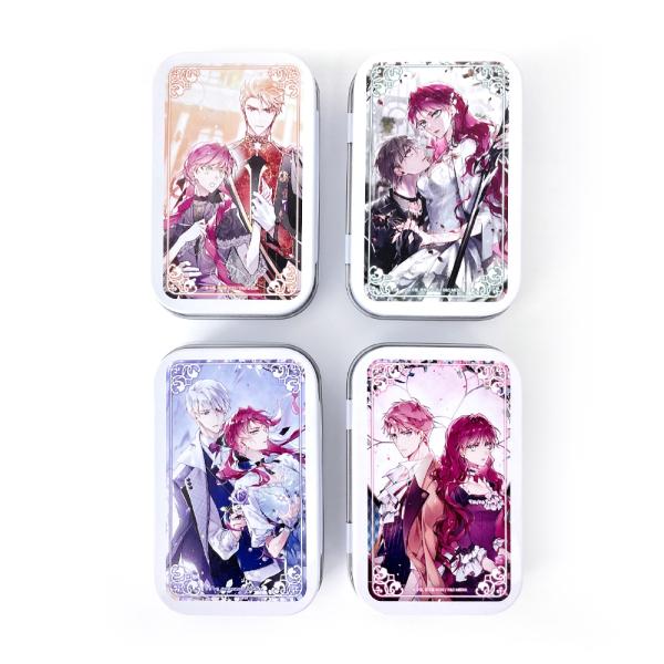 コミック グッズ『悪役のエンディングは死のみ ティンケース＆ステッカーセット（4種類から一つ選択）』...