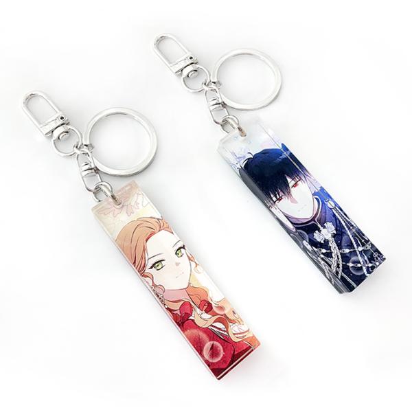 コミック グッズ『今世は当主になります アクリルスティックキーリング（2種類から一つ選択）』公式グッ...