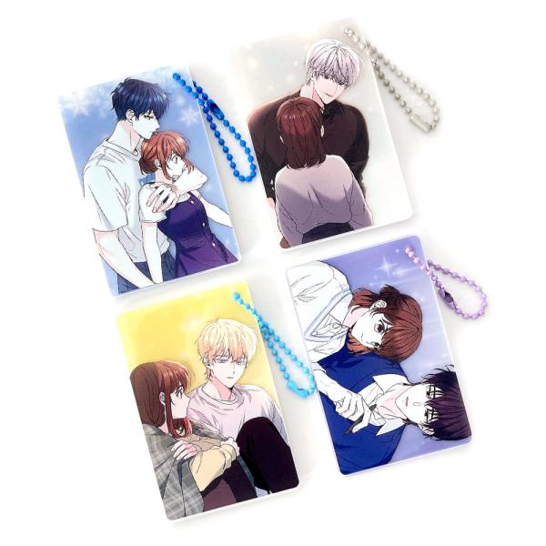 韓国 コミック グッズ『ネット小説の法則 アクリル カード キーリング（4種類から一つ選択）』公式グ...