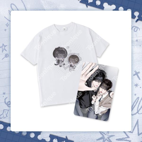 （予約4月韓国発売予定）韓国 コミック グッズ『十八歳のベッド プリント Tシャツ SET』公式グッ...