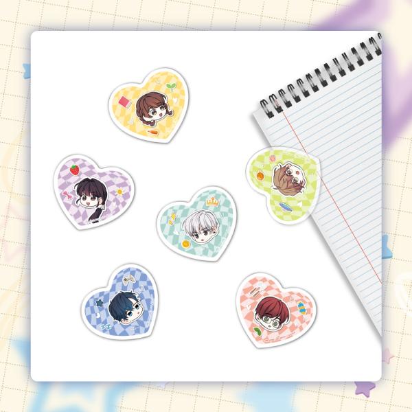 韓国 コミック グッズ『ネット小説の法則（インソの法則）アクリルハートクリップ SET（2種類から一...