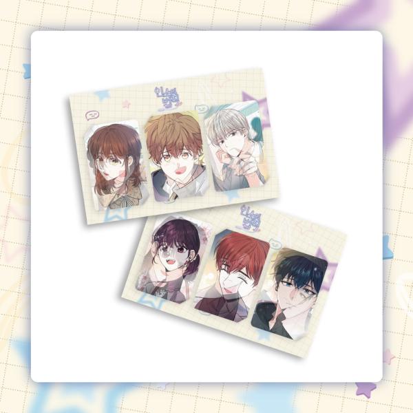 韓国 コミック グッズ『ネット小説の法則（インソの法則）レンチキュラーフォトカード SET（2種類か...