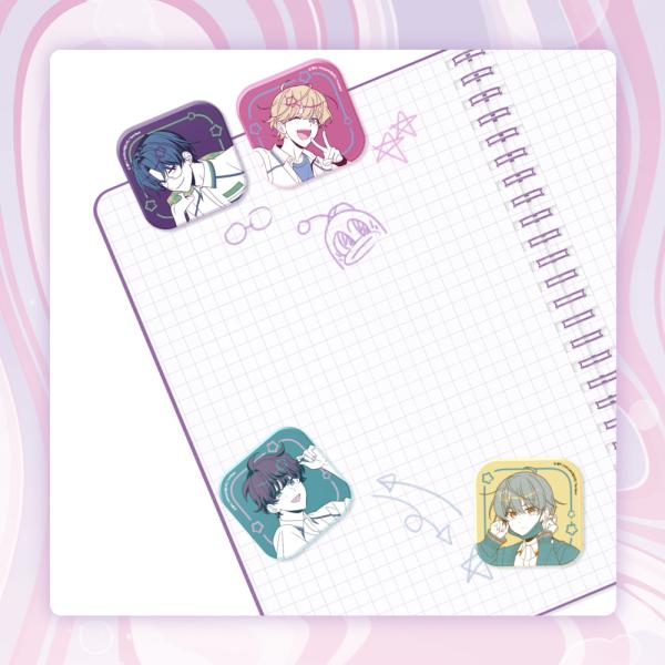 韓国 コミック グッズ『二人のマーブリング アクリルクリップ（4種類から一つ選択）』公式グッズ