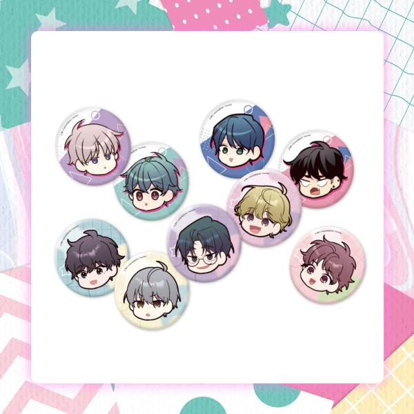 韓国 コミック グッズ『【二人のマーブリング】【住みこみ強盗にはご用心！】 イラスト缶バッジ』公式グ...