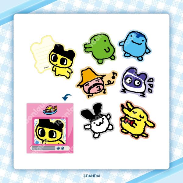 韓国 ゲーム グッズ『たまごっち たまごっちのメッセージSET（ランダム）』公式グッズ