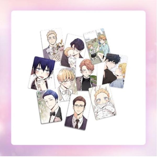 韓国 コミック グッズ『恋は幻想！ イラストフォトカード（1パック＝2枚入り：10種類からランダム）...