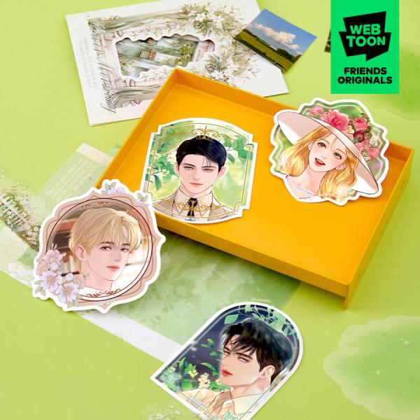 韓国 コミック グッズ『泣いてみろ、乞うてもいい ビッグステッカーパック』公式グッズ