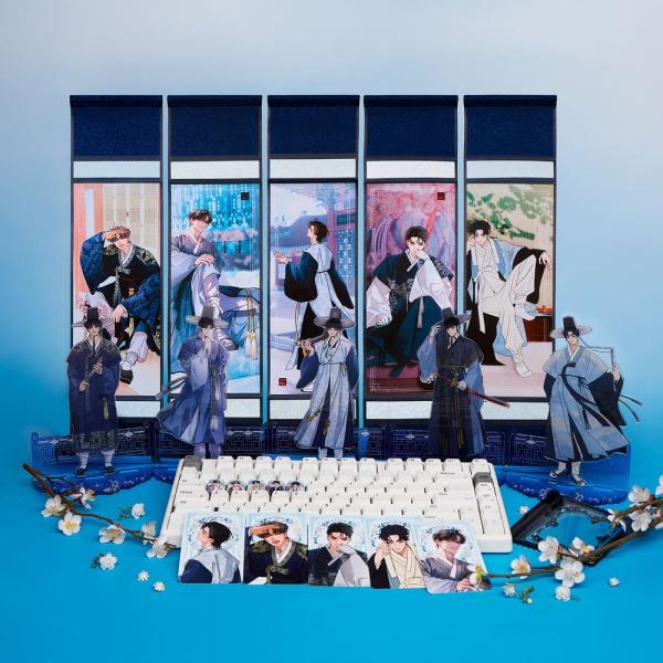 （予約5月韓国発売予定）韓国 コミック グッズ『よしよし花書生団（コッソンビダン）キャラクター別パッ...