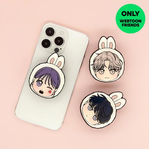 韓国 コミック グッズ『作戦名は純情  スマホグリップ（3種類から1つ選択）』公式グッズ