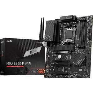 MSI マザーボード PRO B650-P WIFI AMD Ryzen 7000 シリーズ(AM5)対応B650チップセット搭載 ATX MB5910｜nizimall