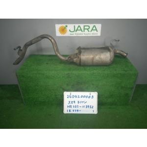 ラパン DBA-HE33S Rマフラー X  オーディオレス 4WD 2BT   14300-82K...