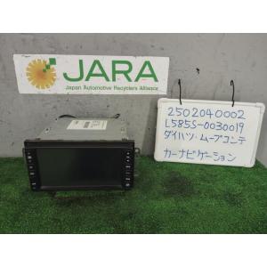 ムーヴコンテ DBA-L585S カーナビゲーション G NAVI 4WD R59
