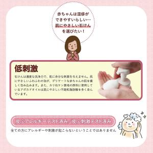 シャボン玉 ベビーソープ 泡タイプ つめかえ用...の詳細画像5