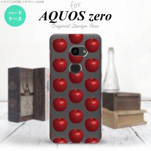 AQUOS zero アクオス ゼロ 801SH スマホケース カバー ハードケース りんご・林檎 nk-801sh-048｜nk115