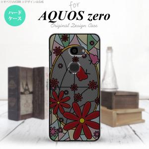 AQUOS zero アクオス ゼロ 801SH 専用 スマホケース カバー ハードケース ガーベラ レッド nk-801sh-sg03｜nk115