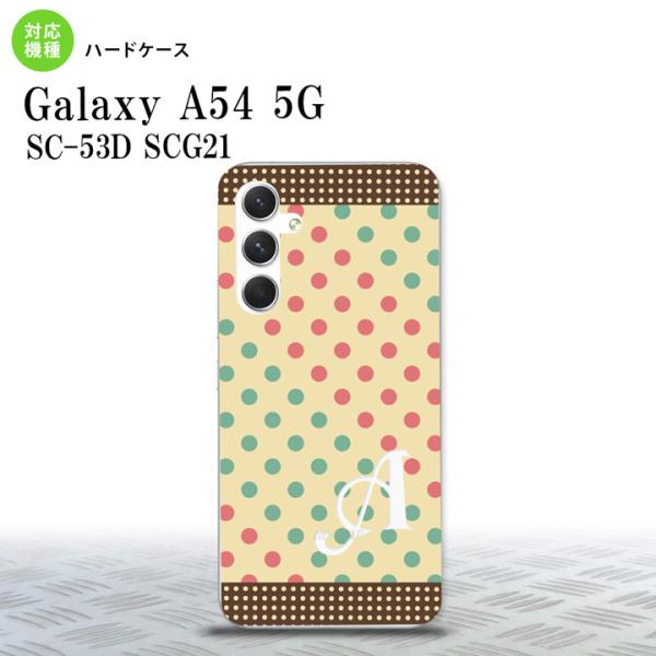 Galaxy A54 5G Galaxy A54 5G スマホケース 背面ケース ハードケース ドッ...