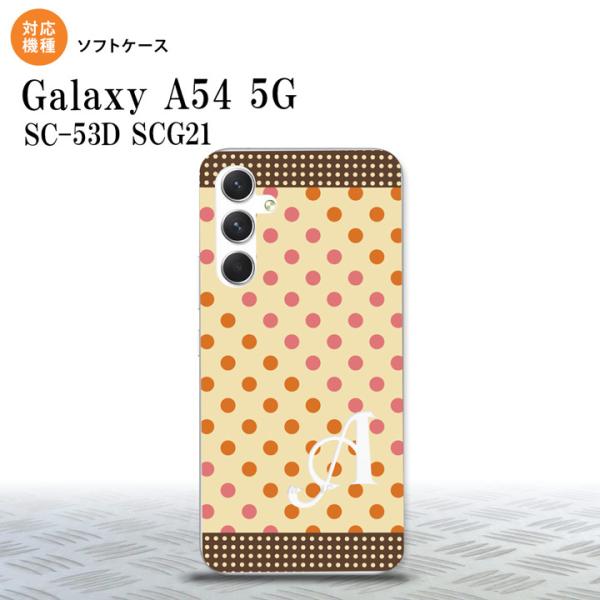 Galaxy A54 5G Galaxy A54 5G スマホケース 背面ケースソフトケース ドット...