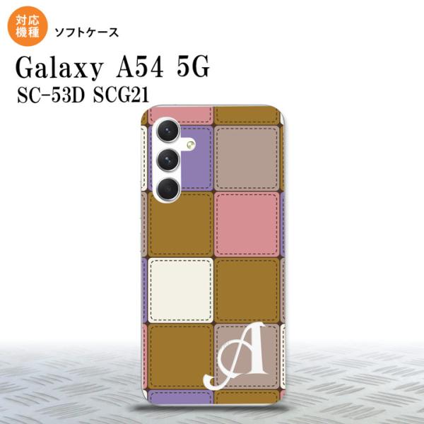 Galaxy A54 5G Galaxy A54 5G スマホケース 背面ケースソフトケース パッチ...