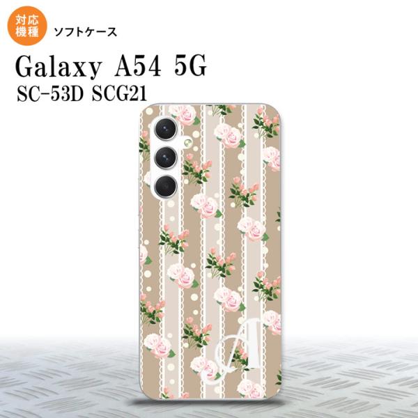 Galaxy A54 5G Galaxy A54 5G スマホケース 背面ケースソフトケース 花柄 ...