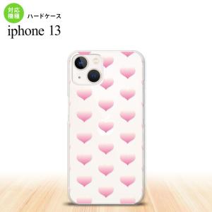 i13 iPhone13 ケース ハードケース ハート A ピンク 人気 おしゃれ スマート シンプル nk-i13-018｜nk115