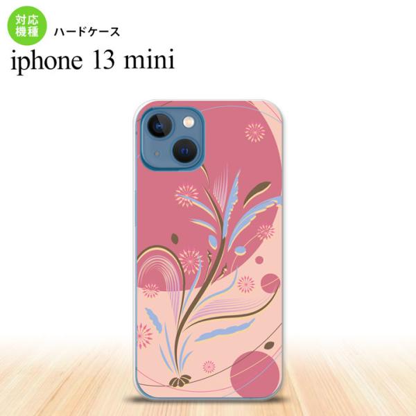 iPhone13mini iPhone13 mini ケース ハードケース 和柄 ピンク  nk-i...