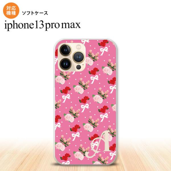 iPhone13ProMax iPhone13 Pro Max ケース ソフトケース 花柄 バラ リ...