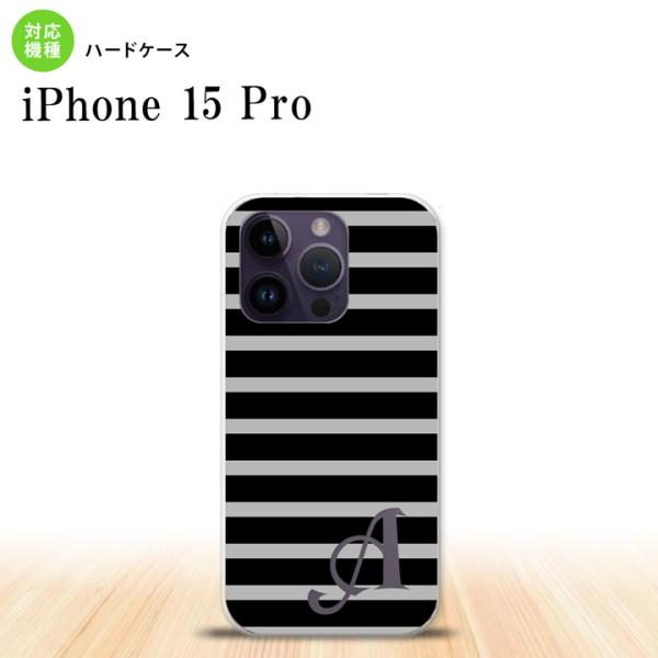 iPhone15 Pro iPhone15 Pro スマホケース 背面ケース ハードケース ボーダー...