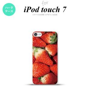 iPod touch 第7世代 ケース 第6世代 ハードケース 苺 イチゴ 写真 赤 nk-ipod7-040｜nk115