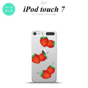 iPod touch 第7世代 ケース 第6世代 ハードケース 苺 イチゴ 大 赤 nk-ipod7-041｜nk115