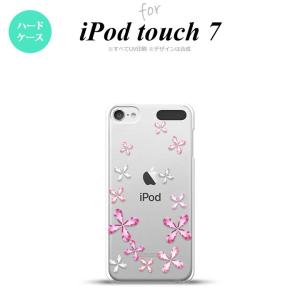 iPod touch 第7世代 ケース 第6世代 ハードケース 花柄 カット ピンク nk-ipod7-076｜nk115
