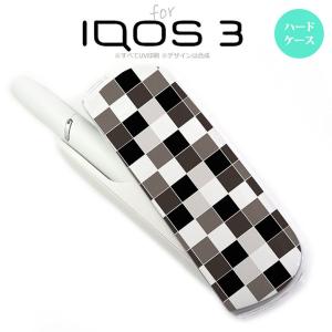 iQOS3 アイコス3 iqos3 ケース カバー ハードケース スクエア グレー nk-iqos3-1016｜nk115