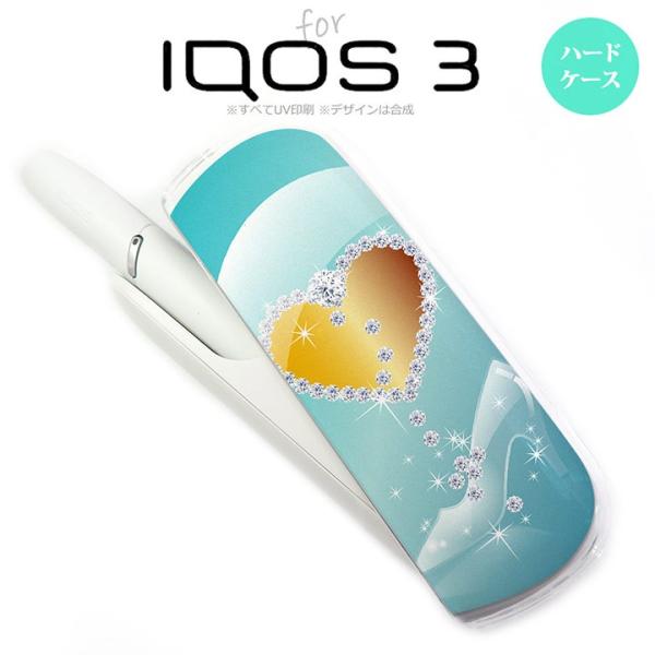 iQOS3 アイコス3 iqos3 ケース カバー ハードケース ハート（E） 青 nk-iqos3...
