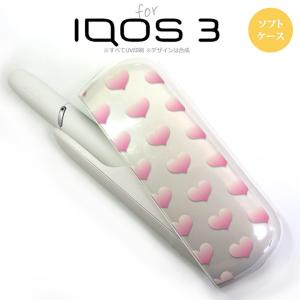 iQOS3 アイコス3 iqos3 ケース カバー ソフトケース ハート ピンク nk-iqos3-tp018｜nk115