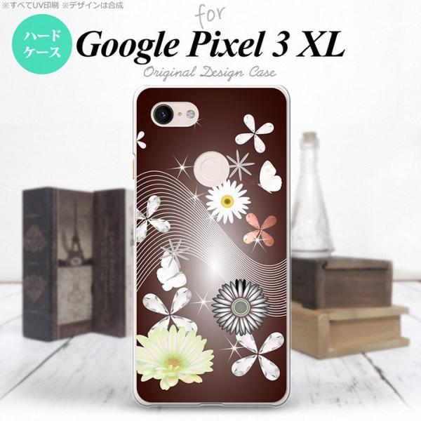Google Pixel 3 XL ピクセル 3 XL 専用 スマホケース カバー ハードケース 花...