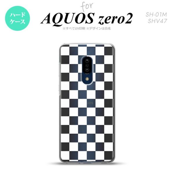 AQUOS zero2 SH-01M SHV47カバー ケース ハードケース スクエア 白 nk-z...