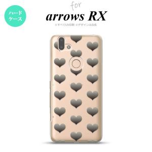 arrows RX ケース ハードケース ハート A グレー nk-arrx-016｜nk117