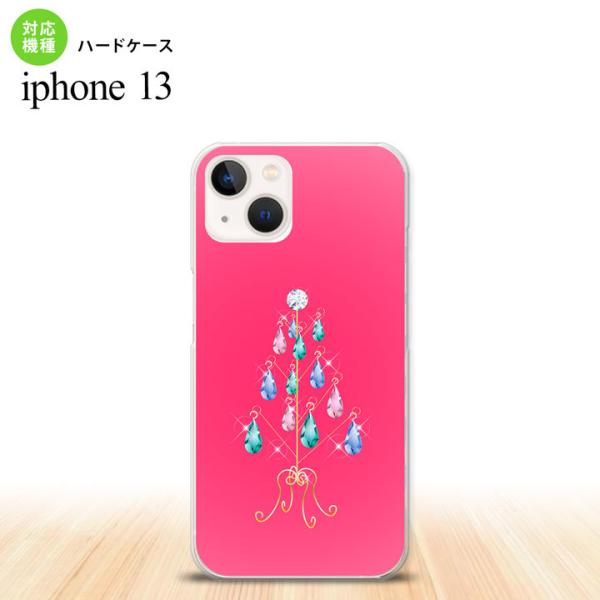 iPhone13 iPhone13 スマホケース ハードケース ツリーイヤリング ピンク  nk-i...