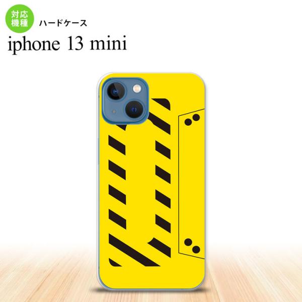 iPhone13mini iPhone13 mini ケース ハードケース カセットテープ 黄  n...