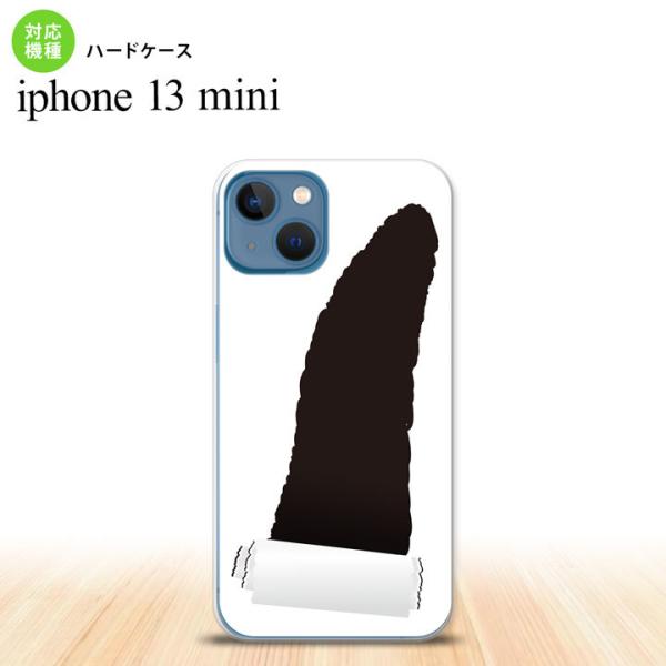 iPhone13mini iPhone13 mini ケース ハードケース 破れデザイン グレー  ...