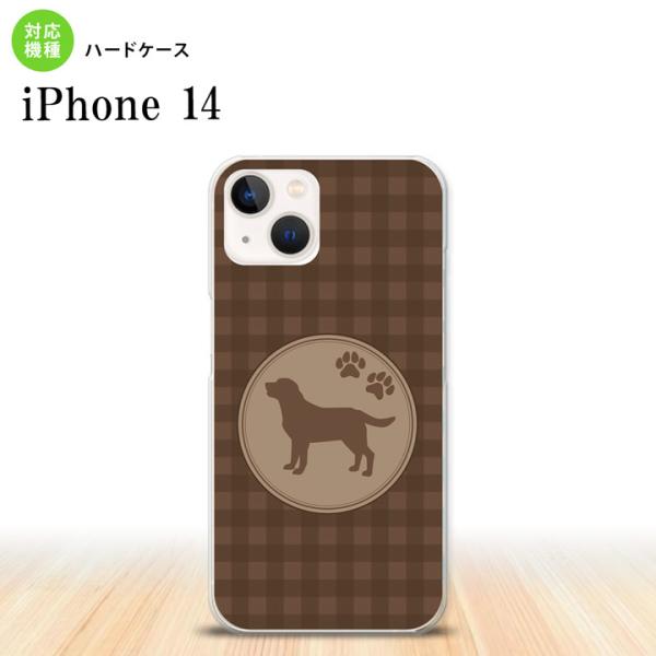 iPhone14 iPhone14 スマホケース ハードケース 犬 ラブラドール 茶 nk-i14-...