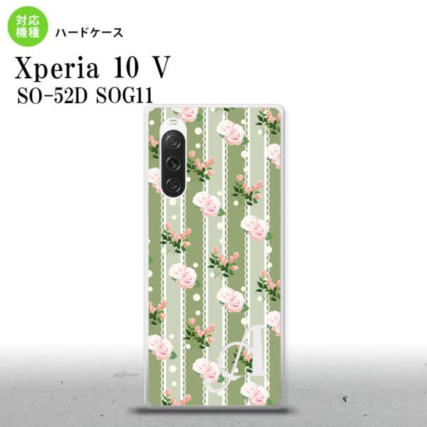 Xperia10V Xperia10V スマホケース 背面ケース ハードケース 花柄 バラ レース ...