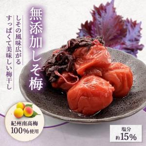 梅干し 訳あり 無添加 紫蘇梅 塩分15% 3...の詳細画像4