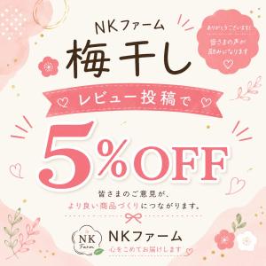 無添加 はちみつ 梅干し 塩分5%(人工甘味料...の詳細画像4