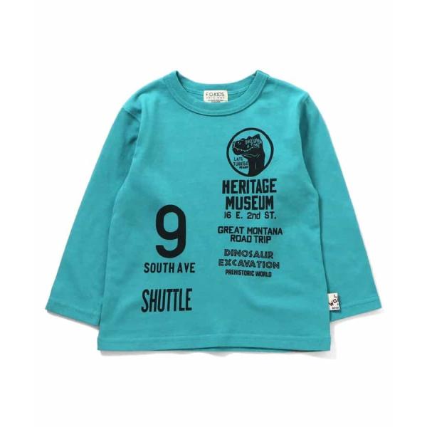 エフオーキッズ　DINO ナンバーロゴ長袖Tシャツ 30%OFF SALE